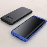 Wholesale Samsung Galaxy S8 Plus TPU Full Cover Hybrid Case (Blue)